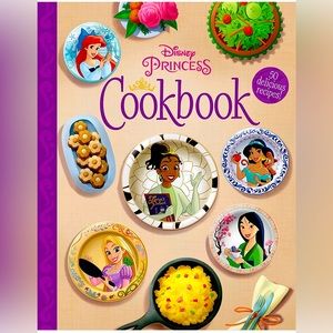 The Disney Princess Cookbook by Disney Books (2021, Hardcover)